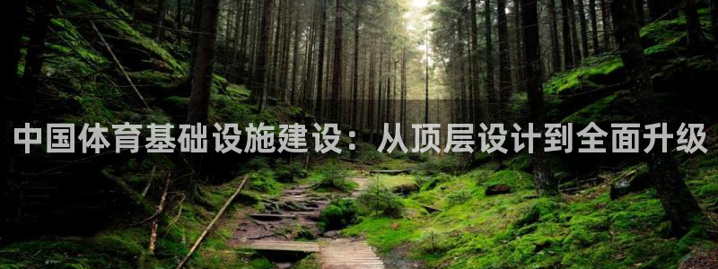 凯捷体育平台注册要钱吗：中国体育基础设施建设：从顶层设计到全