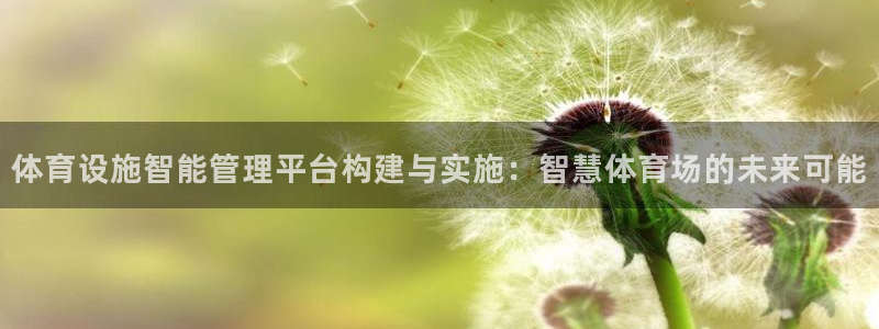 凯捷体育招商电话地址：体育设施智能管理平台构建与实施