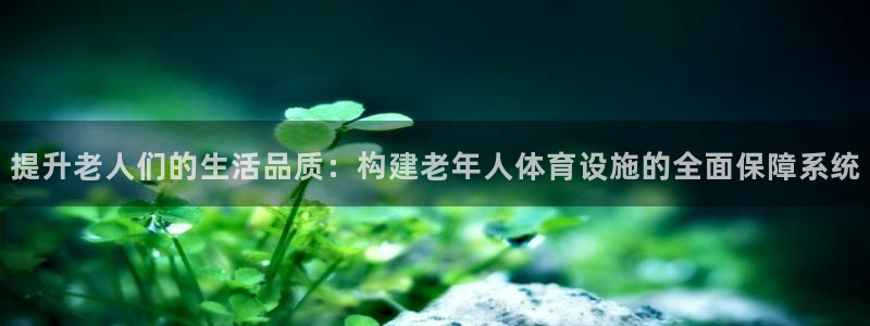 凯捷集团官网：提升老人们的生活品质：构建老年人体育设