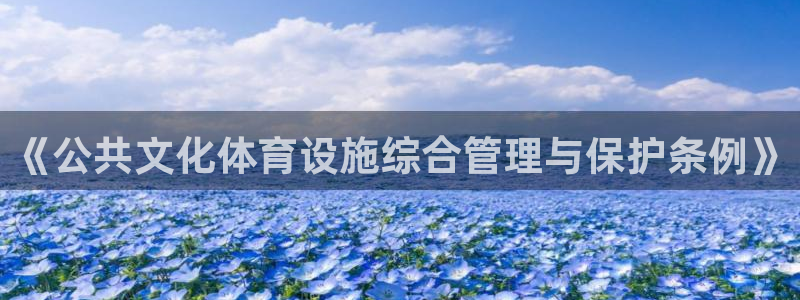 凯捷体育集团：《公共文化体育设施综合管理与保护条例》