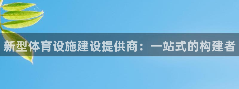 凯捷体育平台注册流程图：新型体育设施建设提供商：一站式的构建